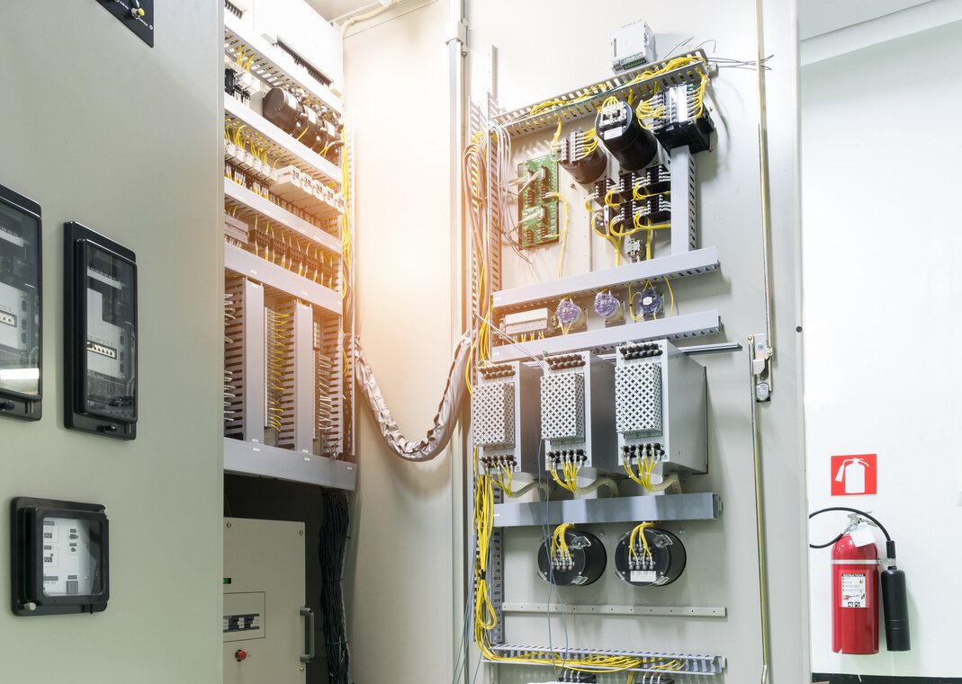 Technische Anlage für Kalibrierung und Wartung